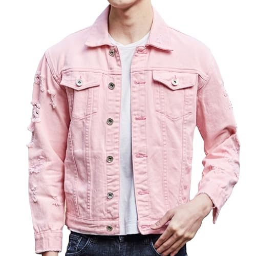 Chaqueta de mezclilla para hombre Maiyifu-GJ estilo slim fit miniatura 1