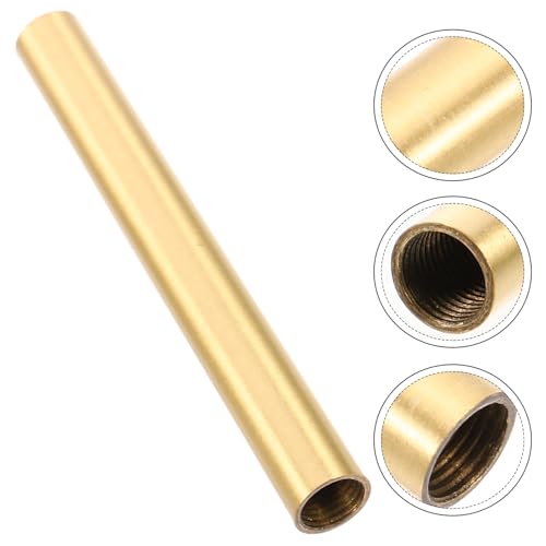 Image of OSALADI Wall Lamp Accessories Lighting Fixture Downrods and Stems Lamp Kit for Table Lamps Lighting Fixture Stems Diy Lamp Downrods Lamp Stem M10 Copper Extension Tube Chandelier