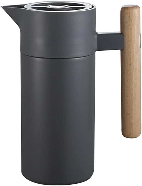 HBJWOV European Household Coffee Pot, Heavy Duty Beverage Dispenser, Insulated Cold Water Bottle(D)