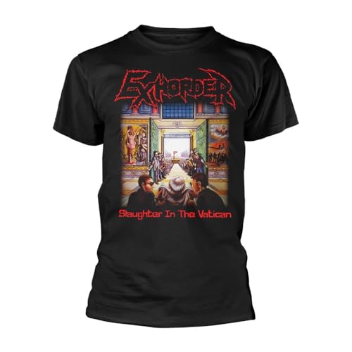T-Shirt Slaughter in The Vatican Exhorder Noir Taille S pour Adulte