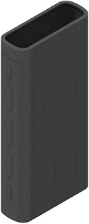 Oboe Silicon Soft Cover Case for Mi Power Bank 3i 20000 mAh Battery (Black) [Power Bank NOT Included] Price In India