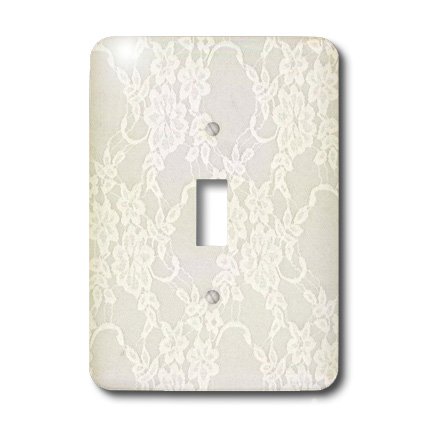 Dentelle pour interrupteur argent blanc lsp 109890 salon