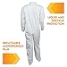 KleenGuard™ A40 Liquid & Particle Protection Coveralls (37685), White, Large