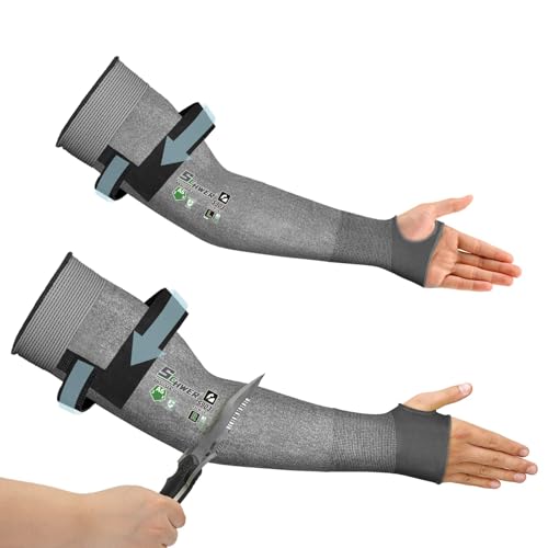 Schwer AIR-SKIN ANSI A6 Cut Resistant Arm Sleeves for...