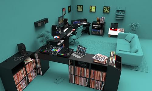 Miniatura 5 de Glorious Cd Box Black 90 - Tiene Capacidad Para Hasta 90 Discos Compactos, Fácil De Apilar Con Otras Cajas De Cd, Negro