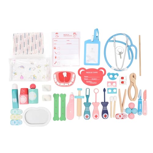 Outils de dentiste et stéthoscope pour les après-midis de jeu à la maison