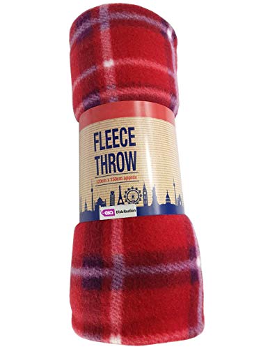 Country Club - Manta de tartán (100% poliéster)