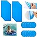 HLFMQZEI Réparation Piscine Patch,20 Pièces Patch de Doublure de Piscine en Vinyle,Patchs de Réparation Auto-Adhésifs PVC,pour Réparation De Bateau Pneumatique, Kayak, Piscines Gonflables