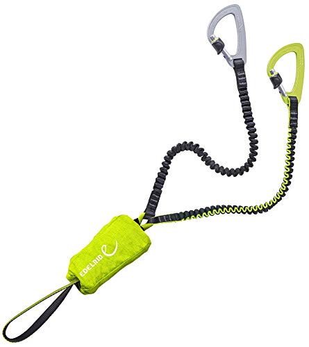 EDELRID Cable Kit Ultralite 5.0 - Kit vía ferrata - Verde/Negro 2019