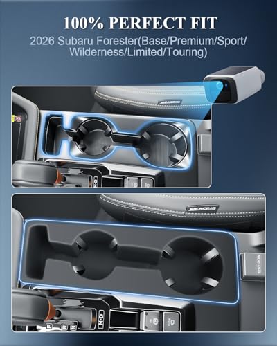 Portavasos para Subaru Forester 2026 de silicona miniatura 2