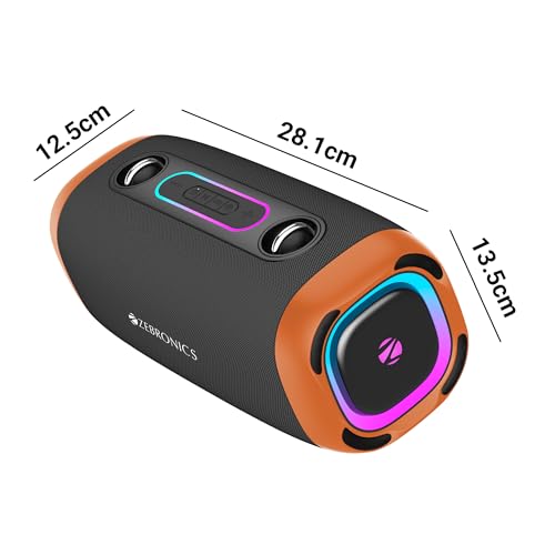 ZEBRONICS Sound Feast 85, 30W, Orange - Image 8