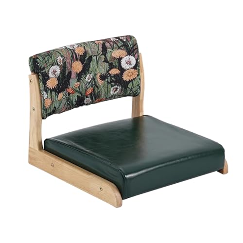 Chaise de sol avec dossier tatami pour salon et tabouret de méditation
