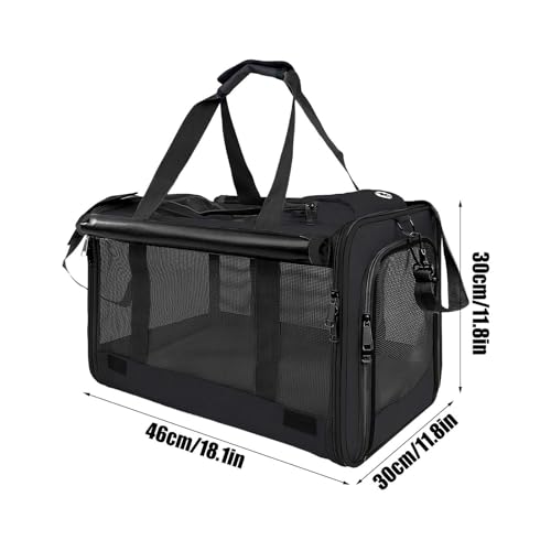 Sac de voyage pour chat 9 kg : parfait pour avion, voiture et déplacements - 6