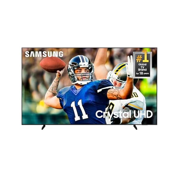 SAMSUNG 98-Inch Class 4K Crystal UHD DU9000 Series HDR Smart TV, Object Tracking Sound Lite, Motion Xcelerator 120Hz, Supersize Picture Enhancer, Mega Contrast, Alexa Built-In (UN98DU9000, 2024 Model)