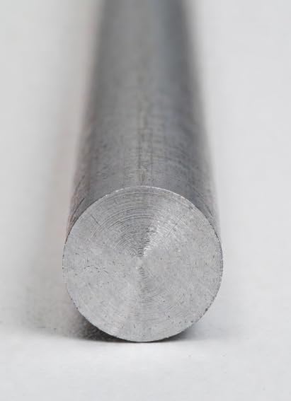 6061 Aluminum Round Rod, 3/8 Inch Diameter x 6 Foot Long - 6061-T6 Aluminum Bar Stock, Mill Finish