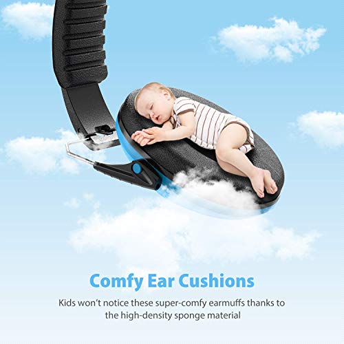 image for Dr.meter Ear Muffs for Noise Reduction: SNR27.4 Noise Cancelling Headp