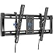 PERLESMITH Tilting TV Wall Mount Bracket for Most 40-82 Inch LED LCD OLED 4K Curved Flat Screen TVs - 12 ° Tilt Mounting Bracket with VESA 600x400mm Holds up to 135 LBS, Can Be Leveled
