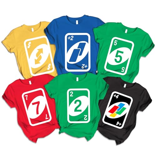 Halloween Board Game Matching Group Tshirt - Halloween Costumes T Shirt - Family Matching Costume - Family Matching Tshirts - Halloween Personalized T-Shirts - Card Customized T-Shirt