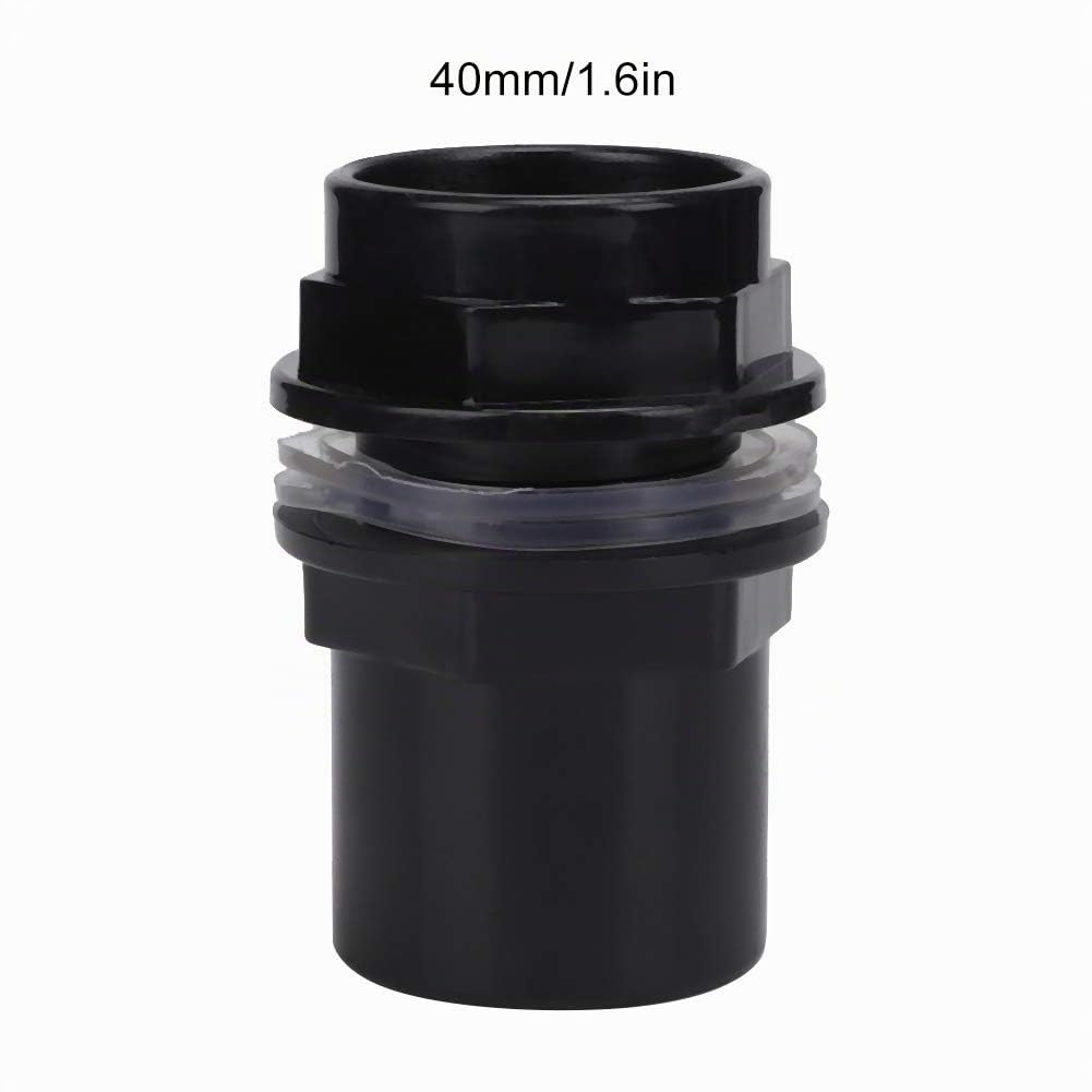 5PCS / Ensemble PVC Aquarium Water Pied TOR JOINT, 5PCS / SET JOINT TUBE ACCESSOIRES AIRS AIRCH (40 mm)