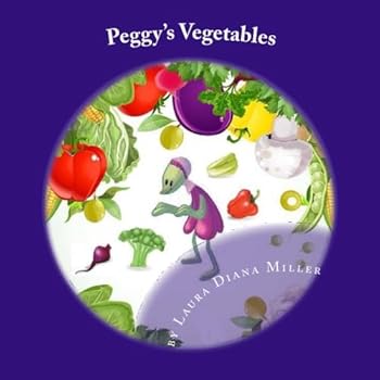 Paperback Peggy's Vegetables Book