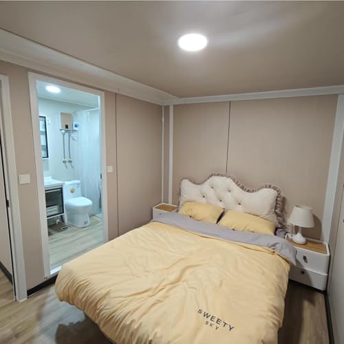 Prefab Tiny Home for Sale, 20ft/40ft Foldable Tiny House with 2 Bedrooms,1 Full Bathroom and Kitchen, Expandable Container House to Live in for Adults, Mobile Modular Tiny Home for Off-Grid Living - Image 6