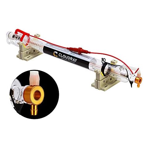 Cloudray CO2 Tube Lamp 35w 40w Glass Tube for CO2 Engraver and Cutter Machine Length 720mm Dia. 720mm Cover