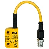 PILZ PSEN CS3.1 M12/8-0.15M 1SWITCH 0.15 Meter Cable, 2 Safe SC OUTPUTS, 24 VDC, 8.4 AMP, 8-PIN M12 Male Connector, ONE Actuation Direction, Product ID: 541059, RFID Safety Switch