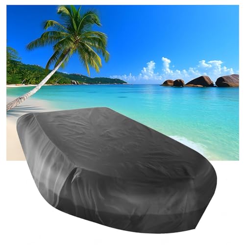 GFaoaengra Inflatable Boat Cover Black