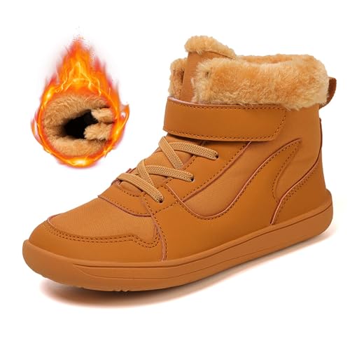 Nlaayong Winterschuhe kinder Winter Barfußschuhe Kinder...