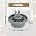 8 Packs 165314 Dishwasher Lower Rack Wheel for Bosch & Ken.more, Dishwasher Wheels Replaces Dish Rack Part Number 420198 423232 AP2802428 PS8697067 00420198 PS3439123 EAP3439123