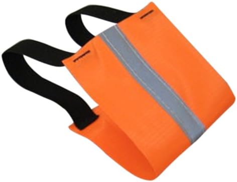 Safety Flag ABR-4 Fluorescent Reflective Armbands, Orange