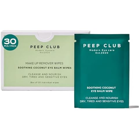 Peep Club All Natural Eye Makeup Remover Wipes Cover