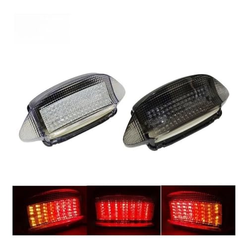 Feu arrière de moto à clignotants intégrés pour CBR600F3 97-98