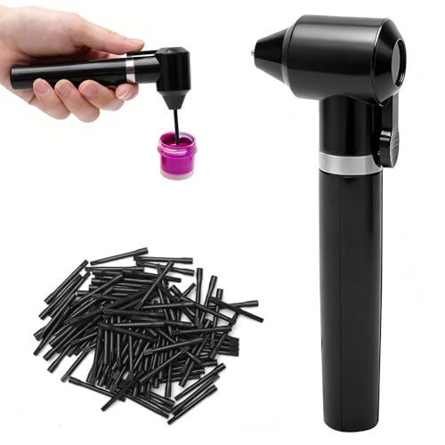 TNSLAND Mezclador de Tinta   Kit de Licuadora de Tinta para Tatuajes Máquina de Mezcla Mezclador de Pigmentos con 105 Varillas Mezcladoras