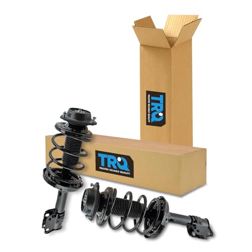 Image of TRQ Front Strut and Spring Assembly Set 2 Piece | For 2006-2008 Subaru Forester