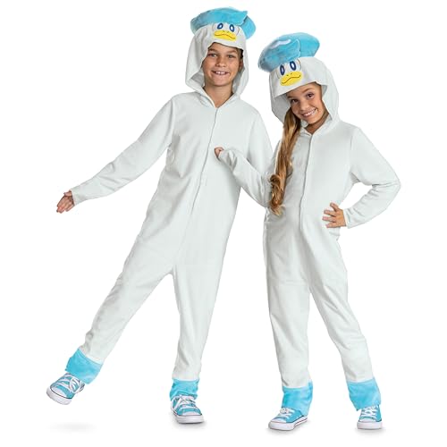 Disfraz Quaxly para Niños, Pijama con Capucha Oficial miniatura 5