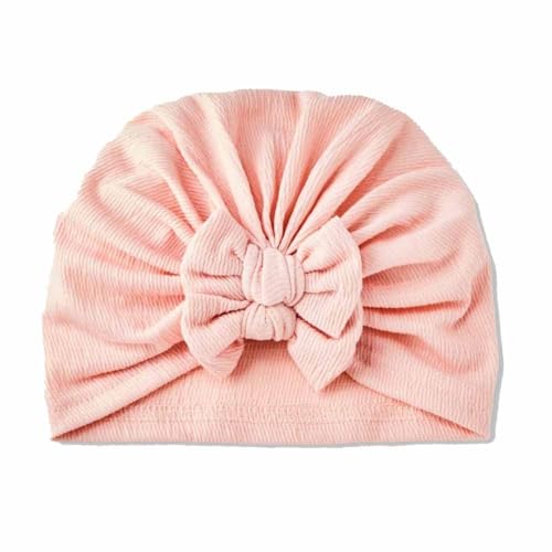 Cat & Jack Baby Bow Ribbed Turban Hat -