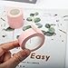 NatSumeBasics Pastel Washi Tape Solid Pink Washi Tapes 0.6