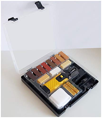 VABIONO Fußboden-Reparatur-Set zum Reparieren von Parkett, Laminat, Holz, Möbel