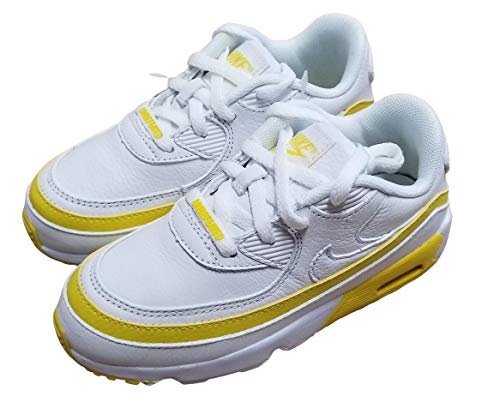 Nike Air Max 90 Undefeated White/Opti Yellow Kids Shoes Size 10c2