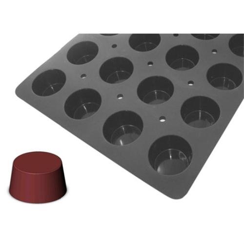 "De Buyer, 24 Moule Moul 'flex Pro 7 cm diam. Moules à muffins – Coque en silicone"
