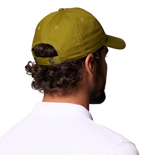 Image of Columbia Unisex Provisions Ball Cap, Lemon Wash /Mountain Landscape
