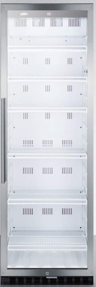 Summit SCR1400W Beverage Refrigeration, Glass/White