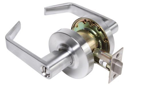 Legend 809073 Grade 2 Commercial Duty, Privacy Bed and Bath Leverset Lockset, ADA, US26D Satin Chrome Finish