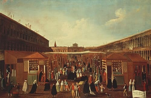 Tableaux Graffiti Art Mural Venise Gabriele Bella Peinture Poster Moderne 60x90cm