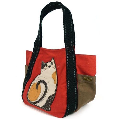 Bolso Tote con cierre superior y estampado animal miniatura 4