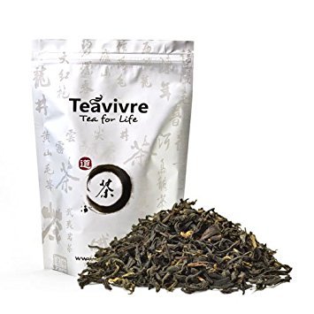 Teavivre Organic Lapsang Souchong Smoky Black Tea Loose Leaf Chinese Tea (3.5oz / 100g)