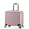 Beauty tools Bagage Uitbreidbare Koffer 18” ABS+PC Materiaal High Ela Universele   Wielvergrendeling Zakelijke Boarding Handtas 42X28x45cm, Rose Goud