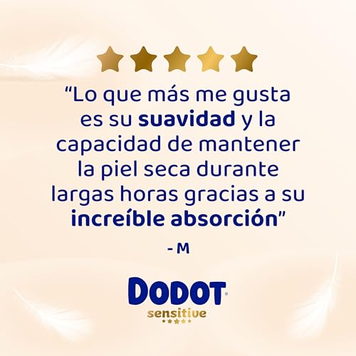 Miniatura 10 de Dodot Sensitive Talla 3, 78 Pañales, 6kg-10kg, Hasta Una Noche 100 Libre De Fugas Y Cuidado De La Piel
