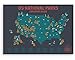 Epic Adventure Maps USA National Park Scratch Off Map (24" x 17") - Interactive Travel Scratch-Off Poster Reveals Images of All 61 US National Parks - Great National Park Poster Travelers Gifts